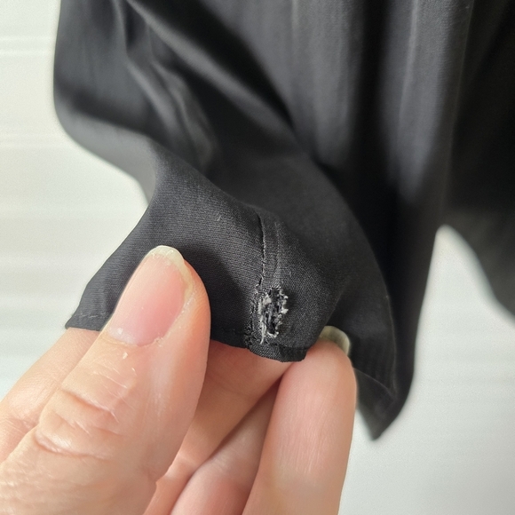 Ramy Brook Paris Sleeveless Mini Sun Dress Black Small Sundress - Picture 11 of 12